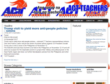 Tablet Screenshot of act-teachers.com